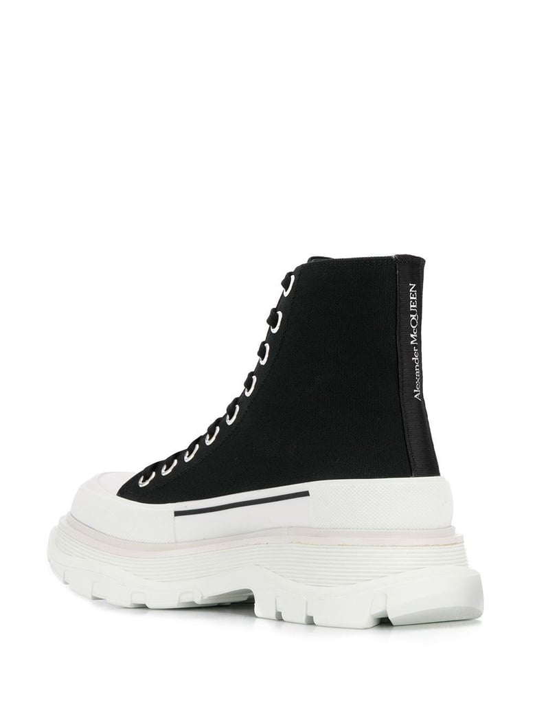 tread slick ankle boots by Selfnex