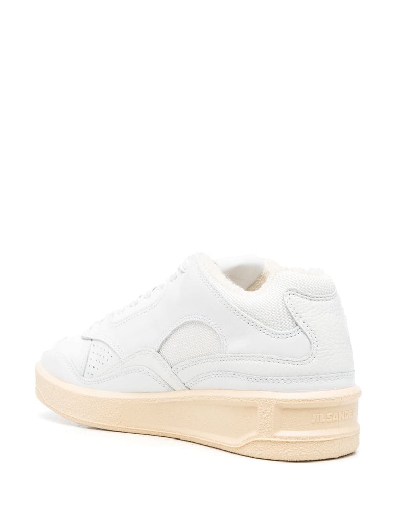 basket leather sneakers by Selfnex