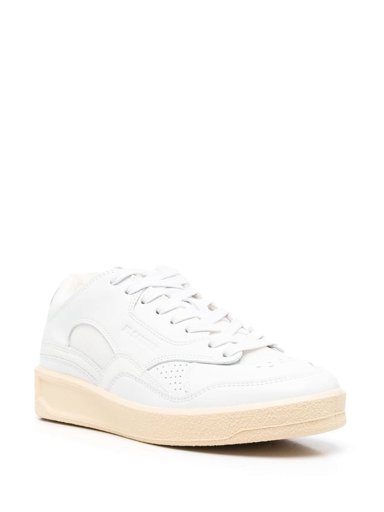 basket leather sneakers by Selfnex