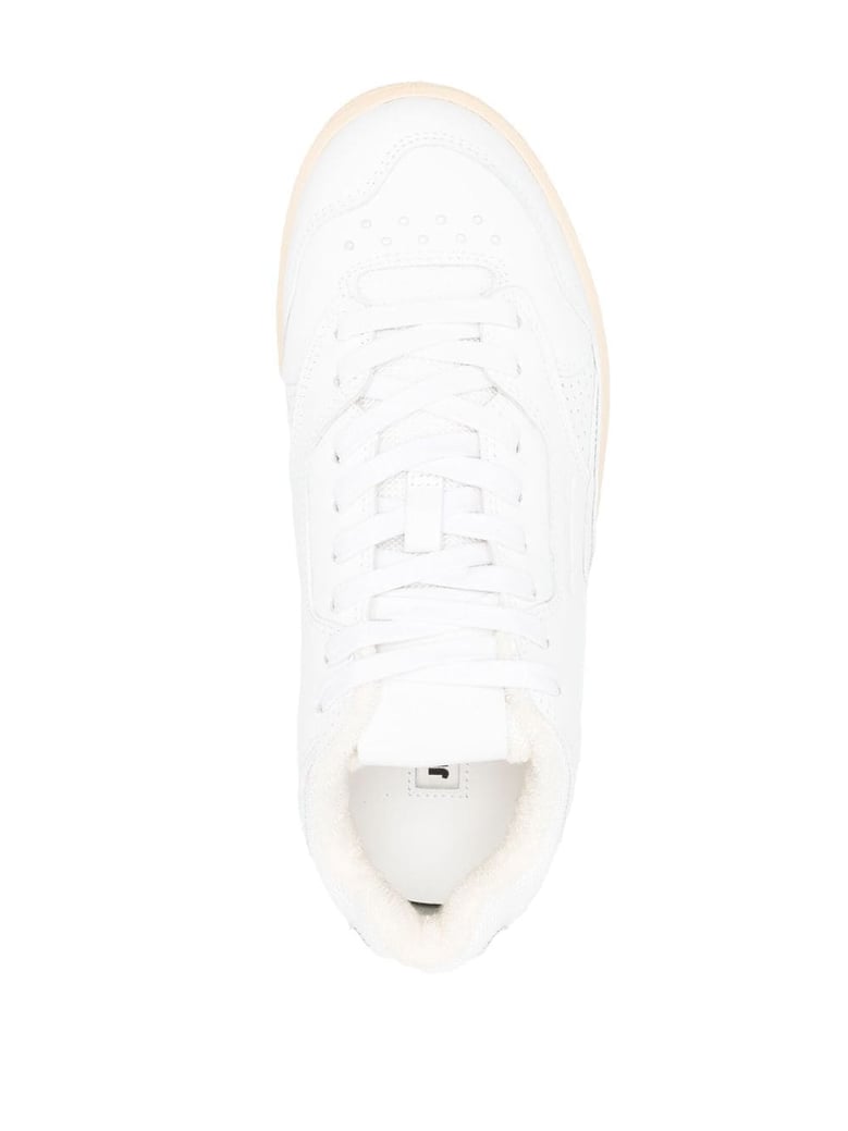 basket leather sneakers by Selfnex
