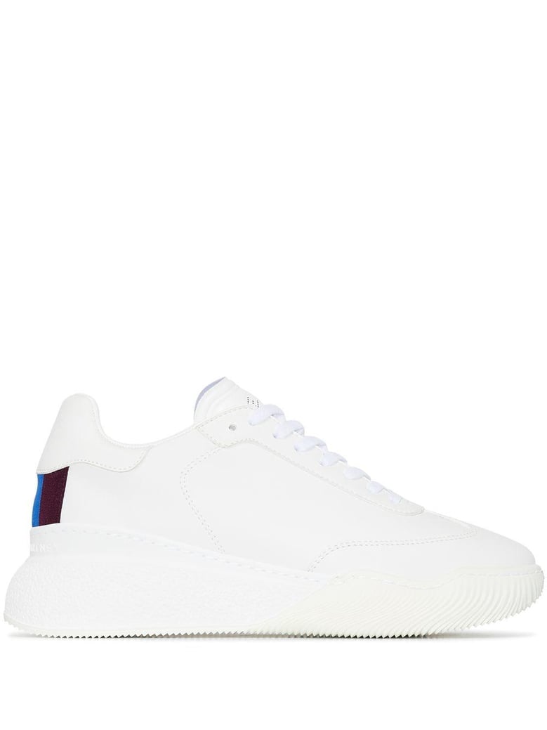 loop faux-leather sneakers by Selfnex