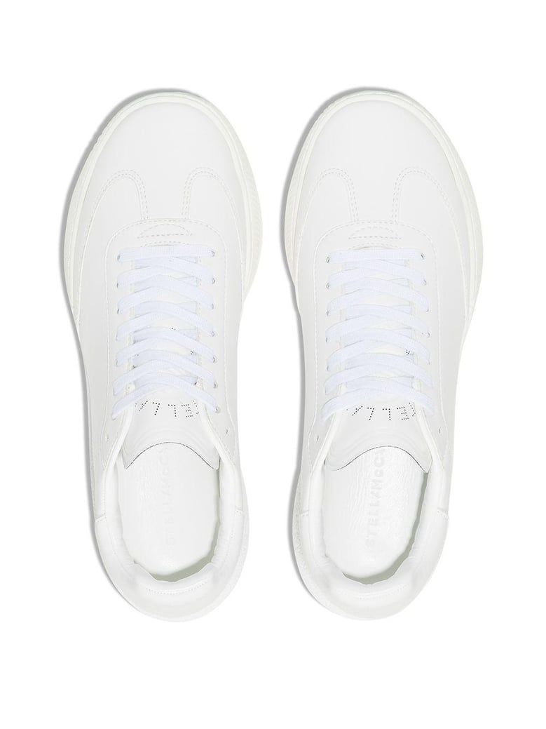 loop faux-leather sneakers by Selfnex