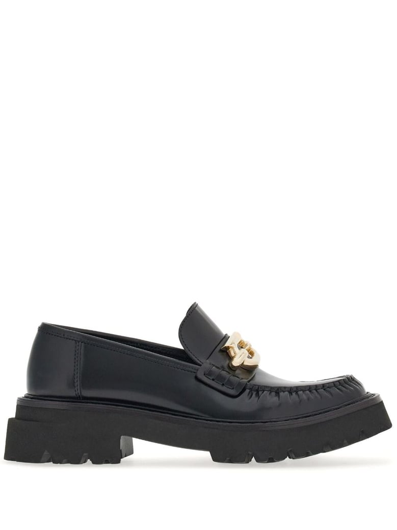 gancio leather brogues by Selfnex