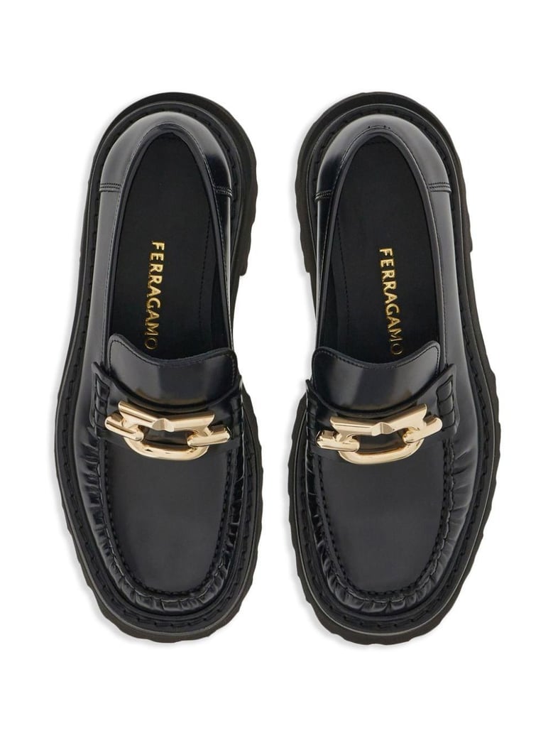 gancio leather brogues by Selfnex