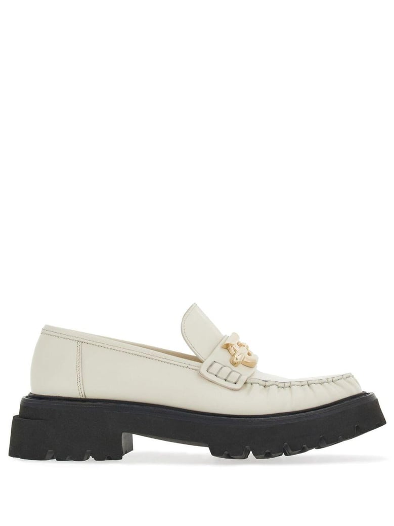 gancio leather loafers by Selfnex
