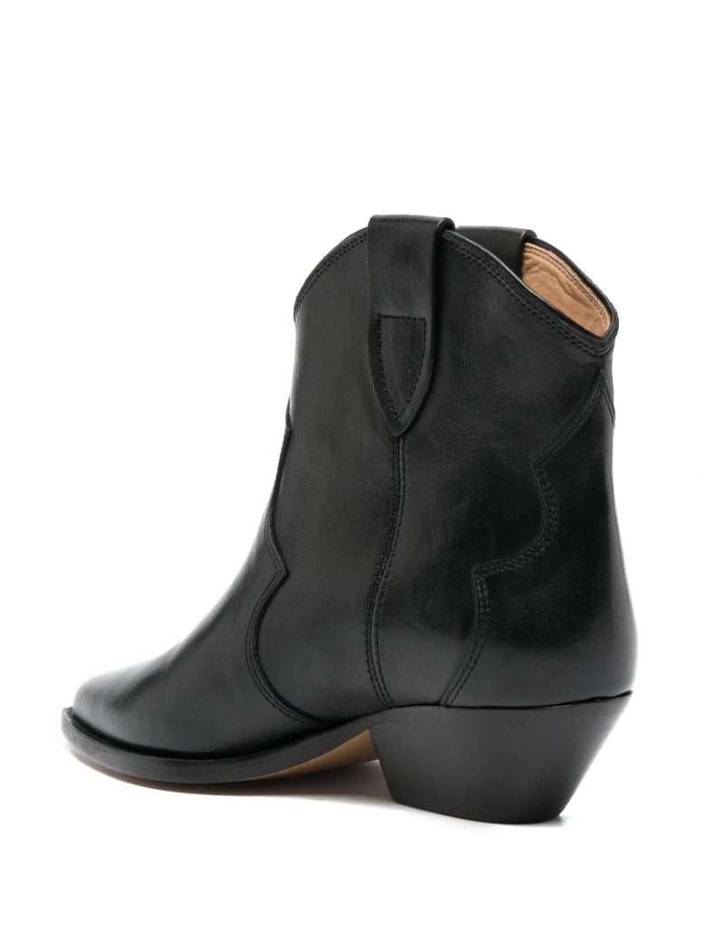 dewina leather ankle boots by Selfnex