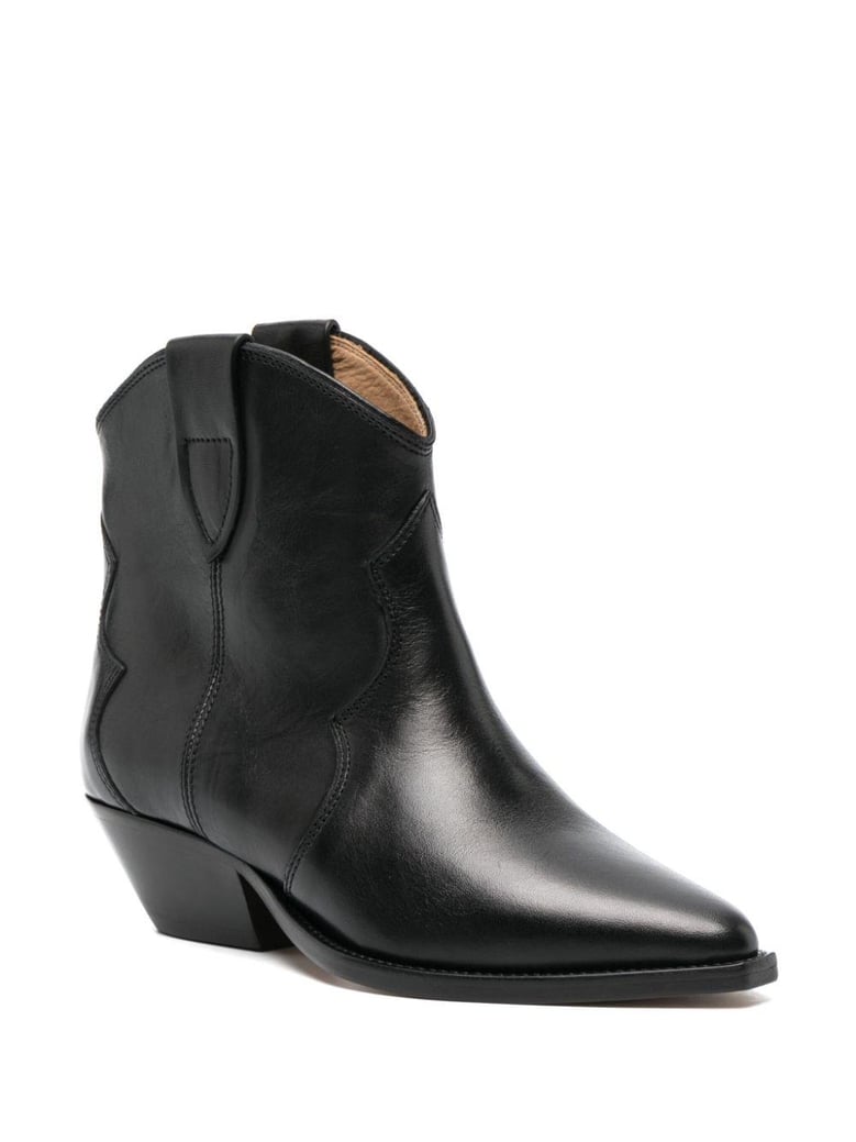 dewina leather ankle boots by Selfnex