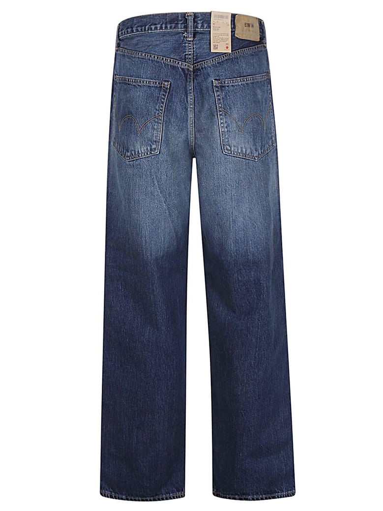 wide-leg denim jeans by Selfnex