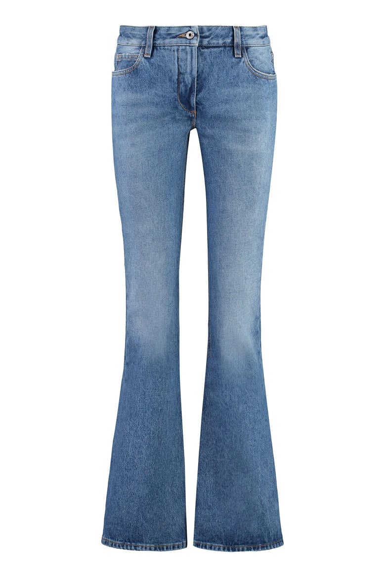 slim fit denim jeans by Selfnex