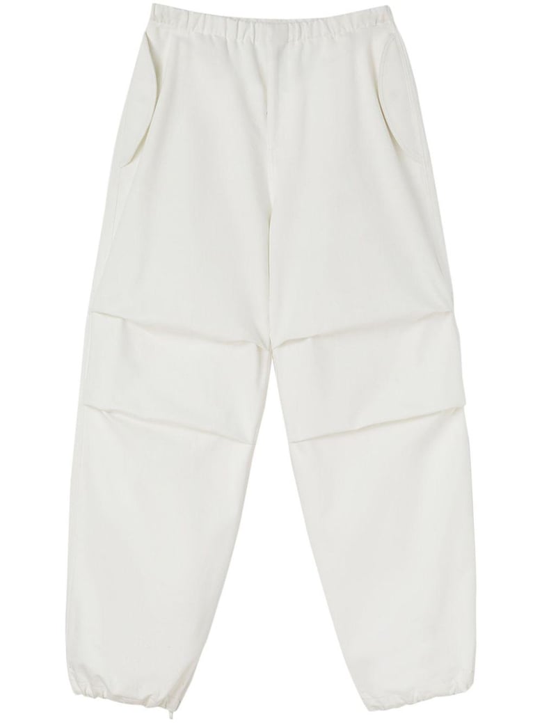 tapered cotton trousers by Selfnex