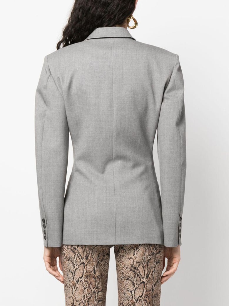 double-breasted wool jacket by Selfnex