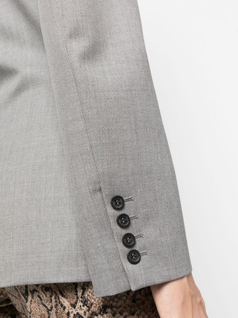 double-breasted wool jacket by Selfnex