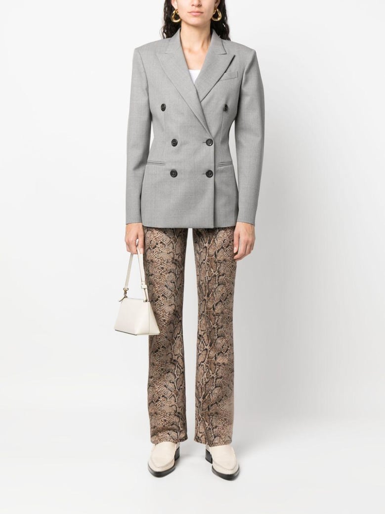 double-breasted wool jacket by Selfnex