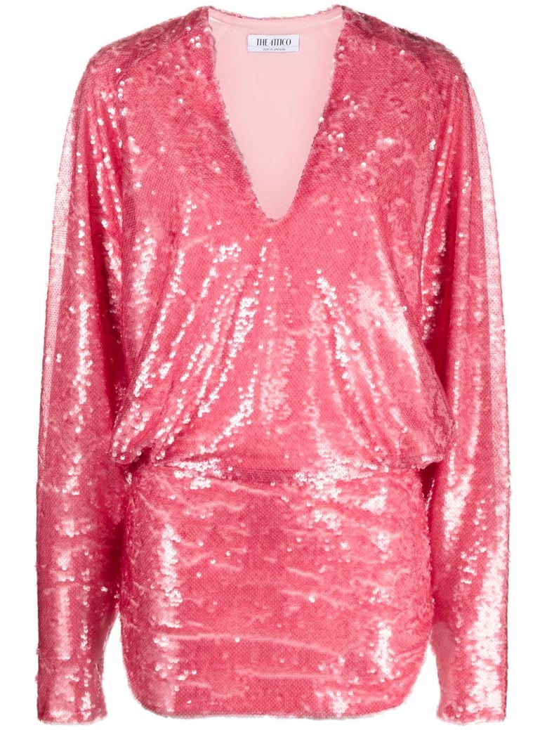 gael sequined mini dress by Selfnex