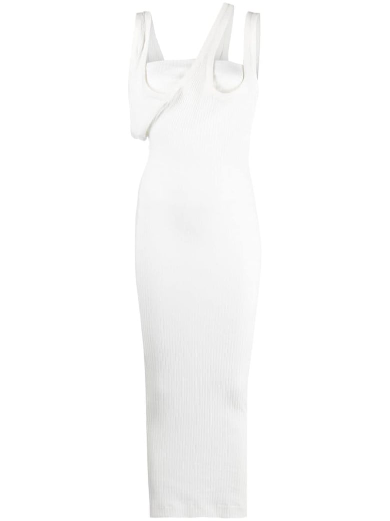 ribbed jersey midi dress - runway by Selfnex