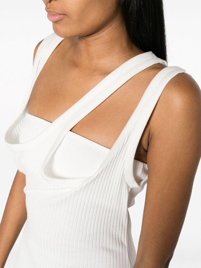 ribbed jersey midi dress - runway by Selfnex