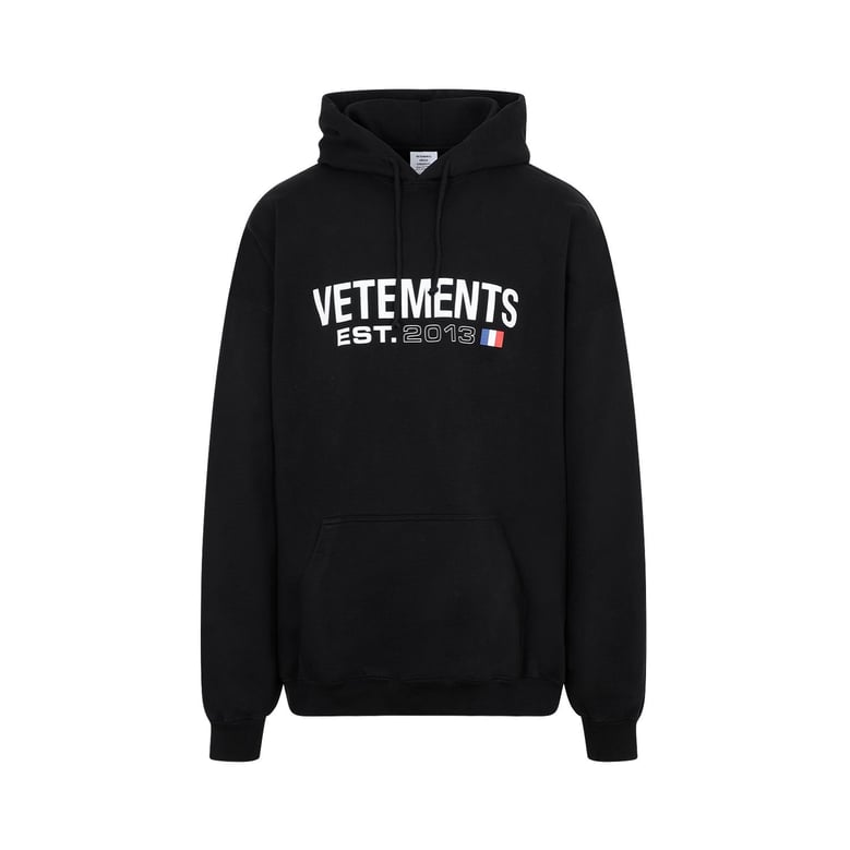 logo cotton hoodie by Selfnex