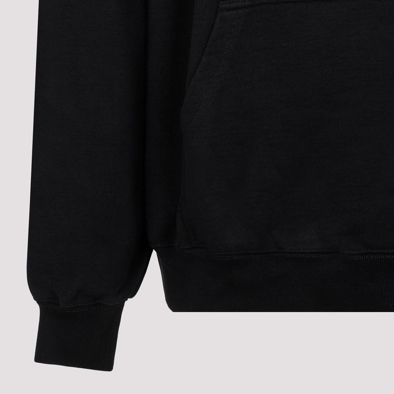 logo cotton hoodie by Selfnex