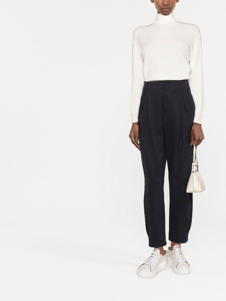 cashmere turtleneck sweater by Selfnex