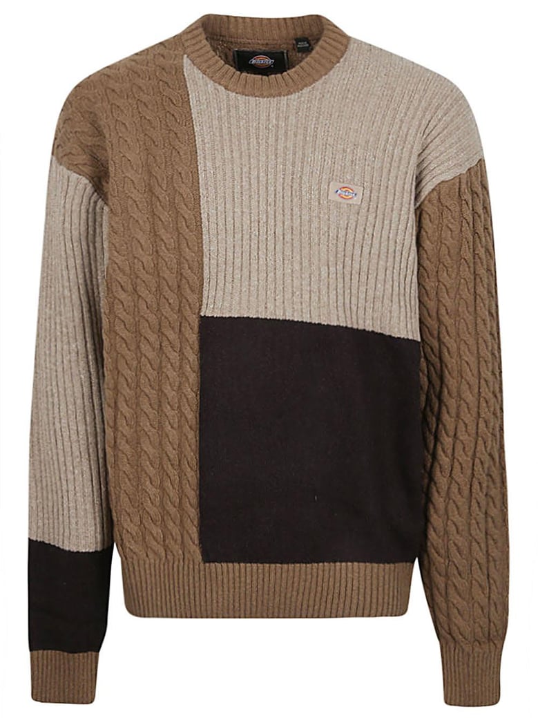 lucas patchwork sweater by Selfnex
