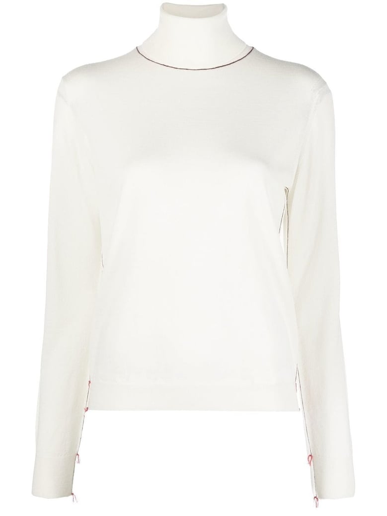 turtleneck wool sweater by Selfnex