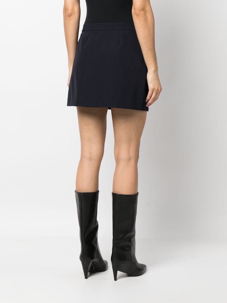 wool mini skirt by Selfnex