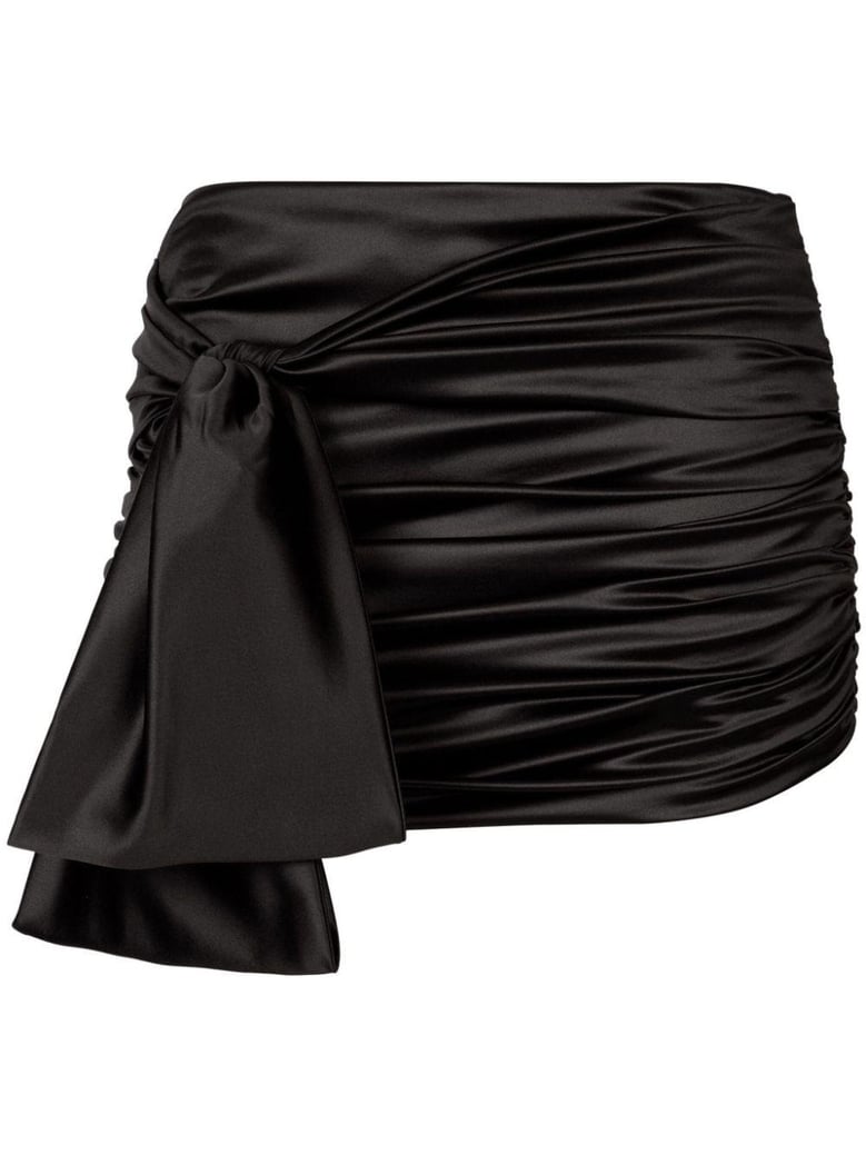 silk mini skirt by Selfnex