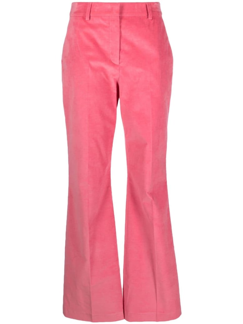 flare-leg trousers by Selfnex