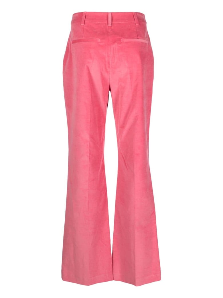 flare-leg trousers by Selfnex