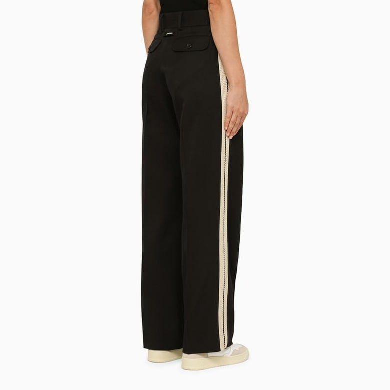 wool blend trousers by Selfnex