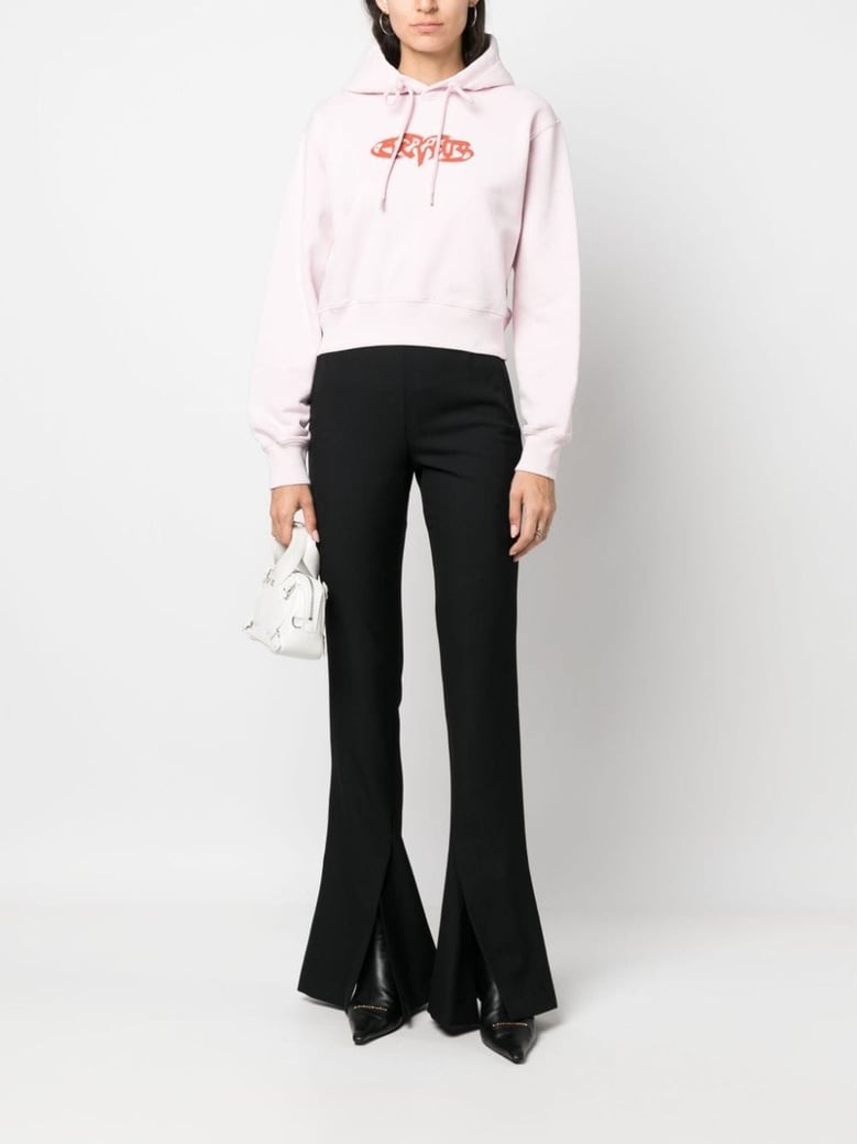 flared wool trousers by Selfnex
