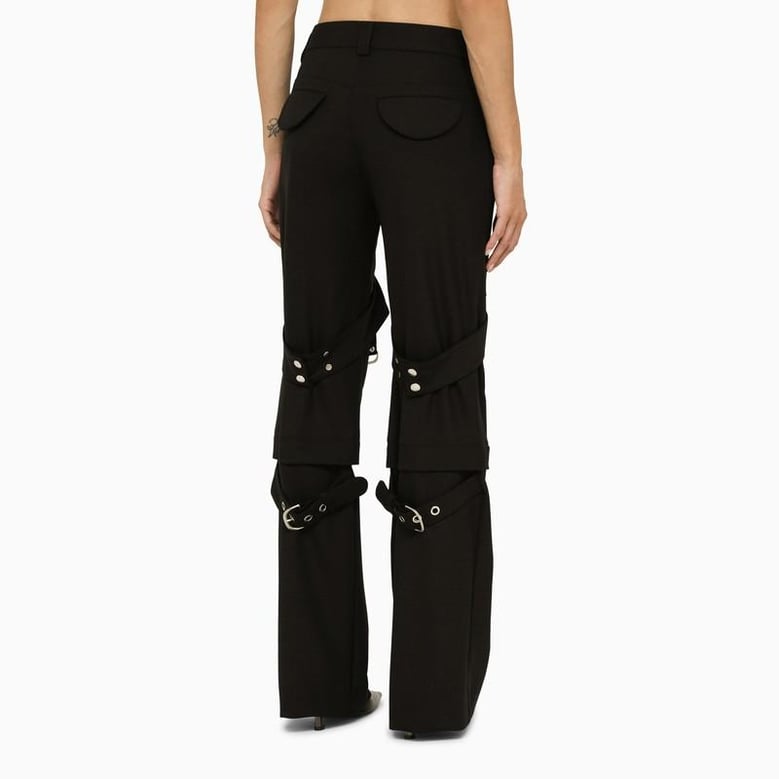 wool cargo trousers by Selfnex