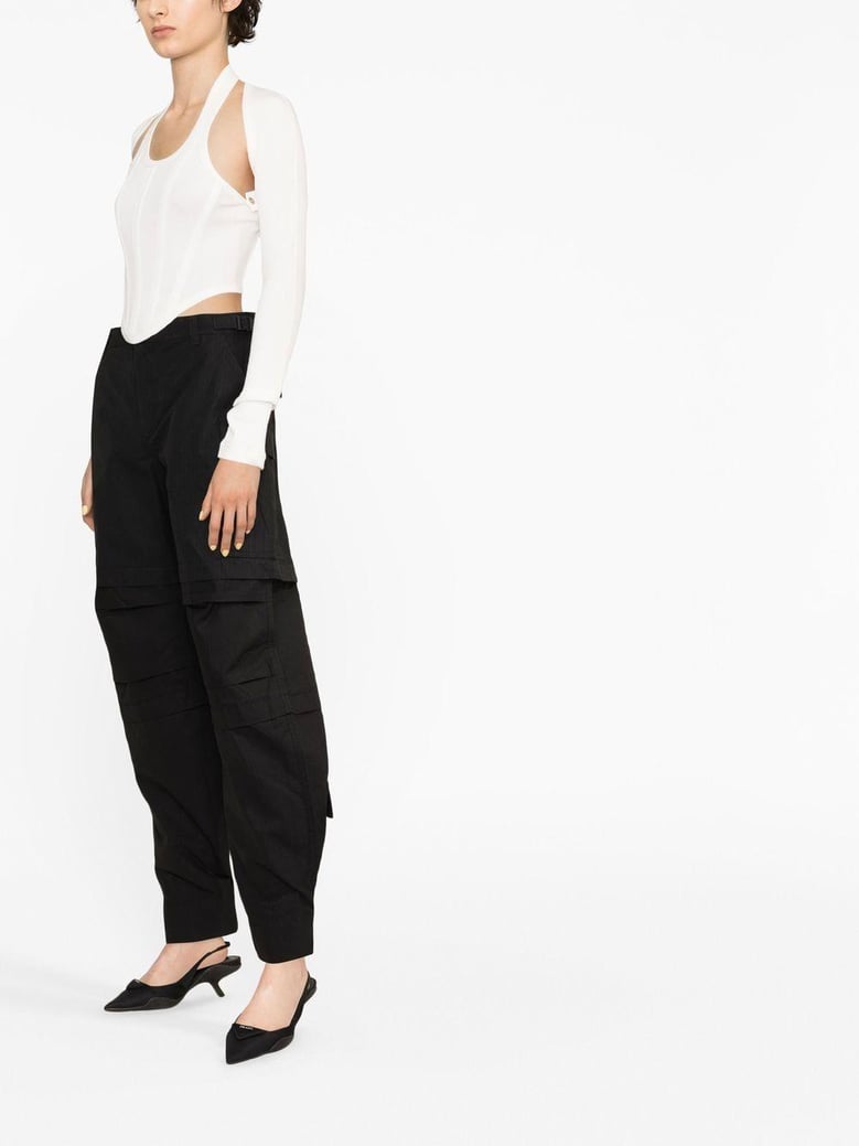 cotton cargo trousers by Selfnex