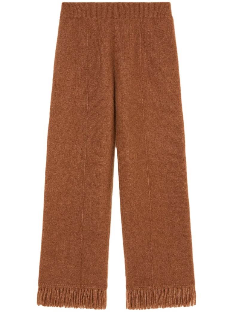 cashmere and silk blend trousers by Selfnex