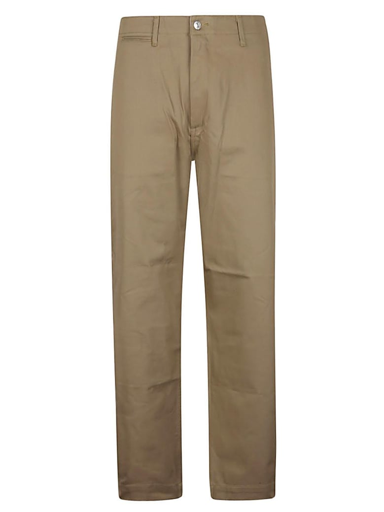 cotton wide-leg trousers by Selfnex