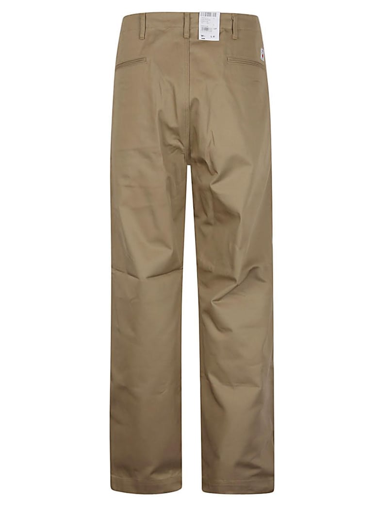 cotton wide-leg trousers by Selfnex