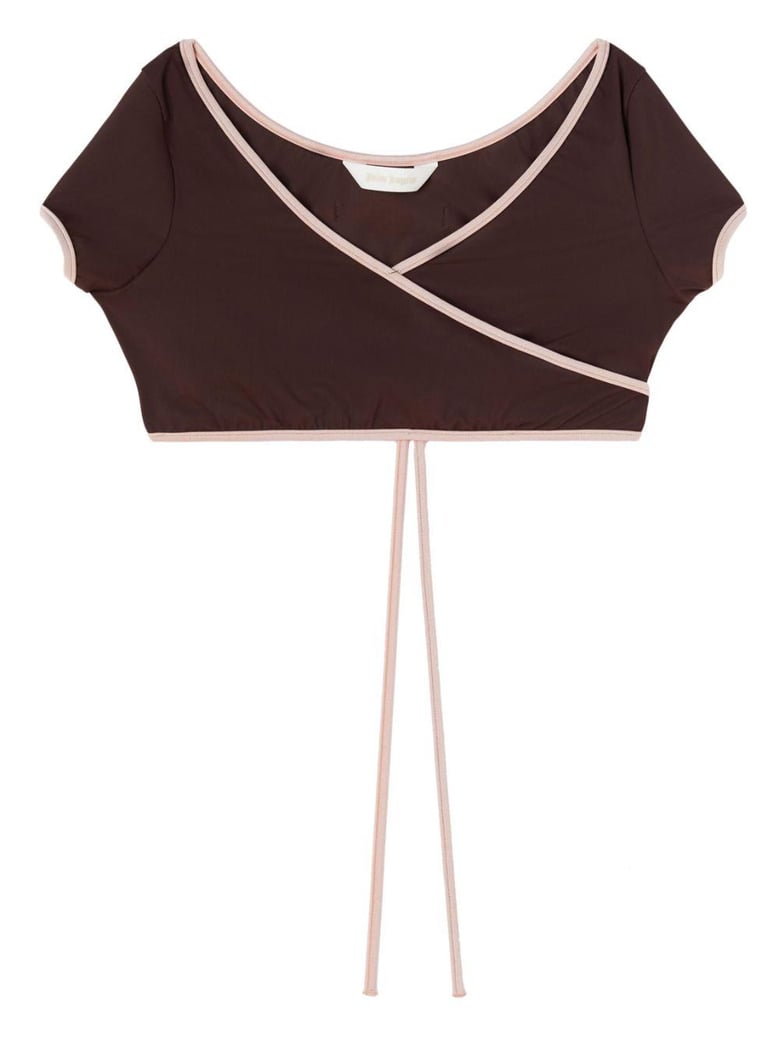 cap-sleeves bikini top by Selfnex