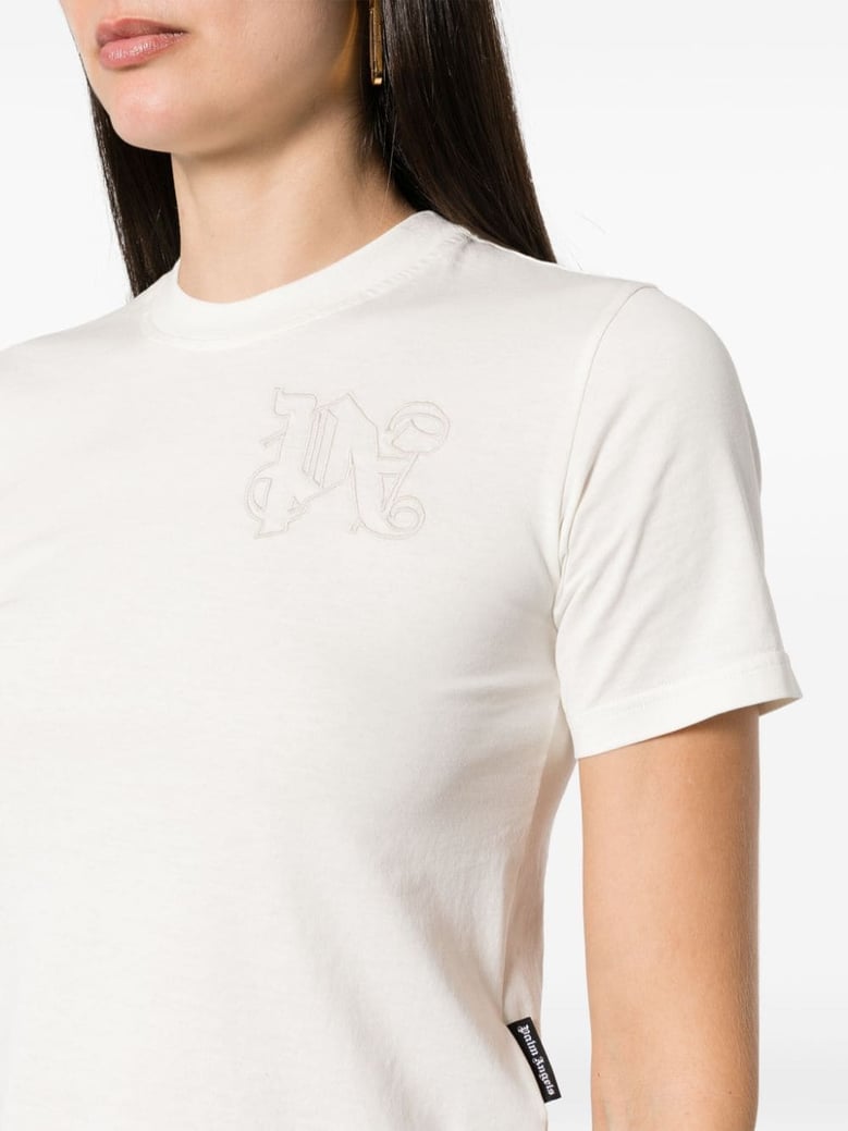 logo cotton t-shirt by Selfnex
