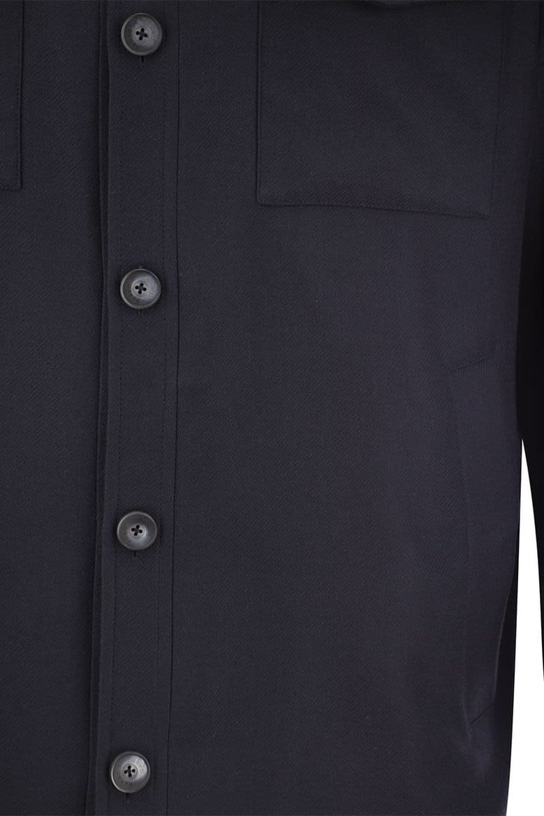 rain cotton cashmere shirt by Selfnex