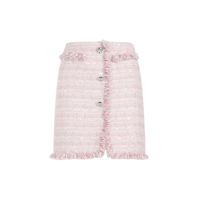 boucle mini skirt by Selfnex