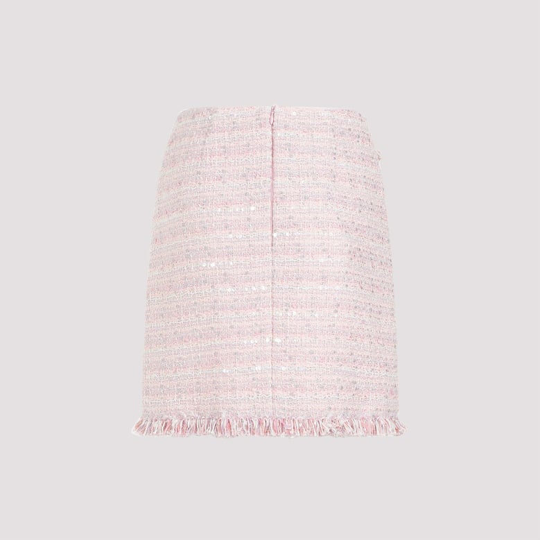 boucle mini skirt by Selfnex