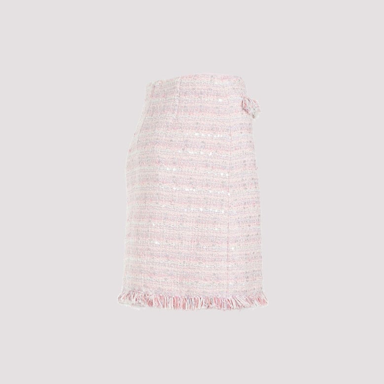 boucle mini skirt by Selfnex