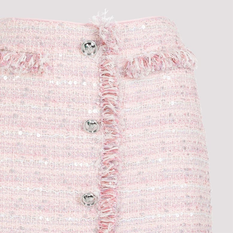 boucle mini skirt by Selfnex