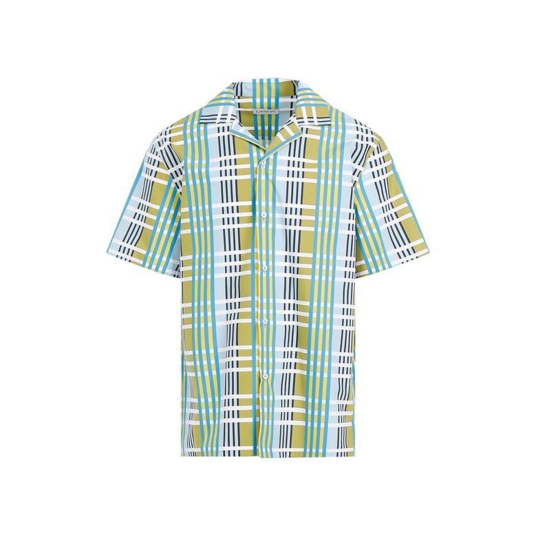 printed bowling shirt by Selfnex