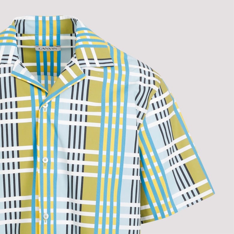 printed bowling shirt by Selfnex