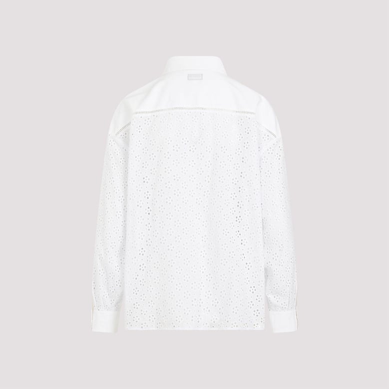 broderie anglaise shirt by Selfnex