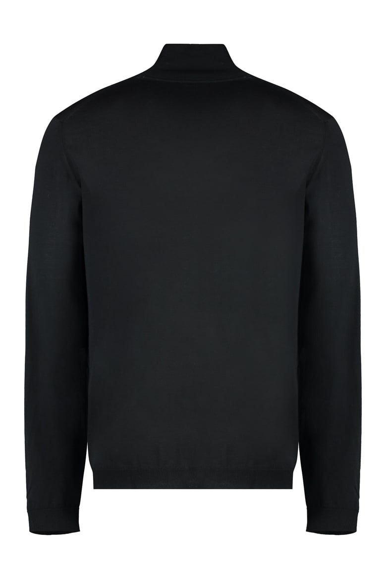 turtleneck wool pullover by Selfnex
