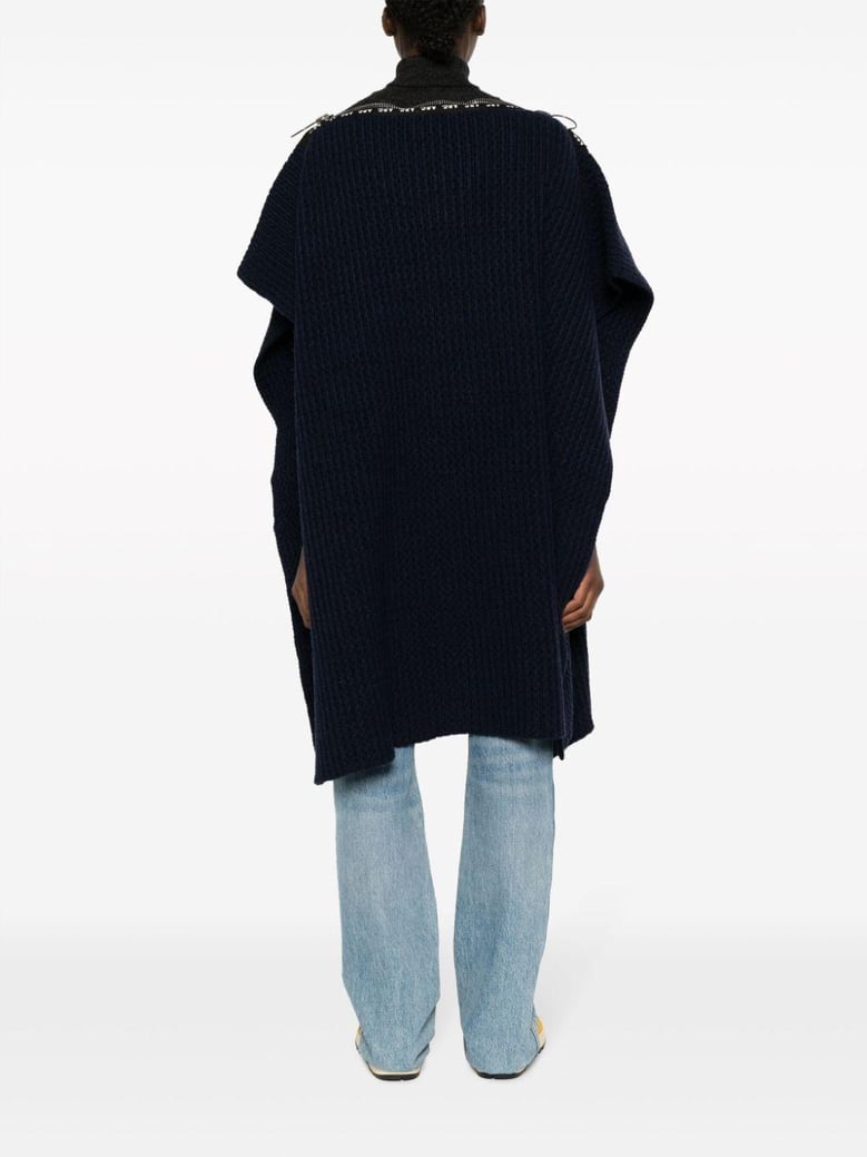 swann wool poncho by Selfnex