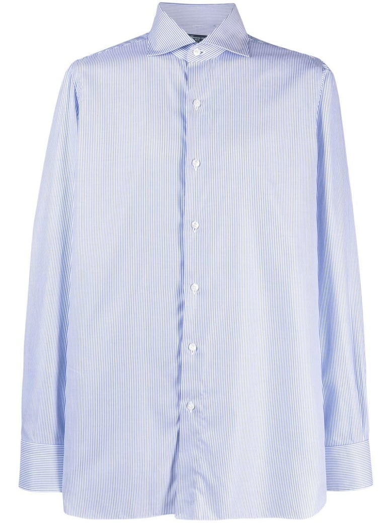 striped cotton shirt by Selfnex