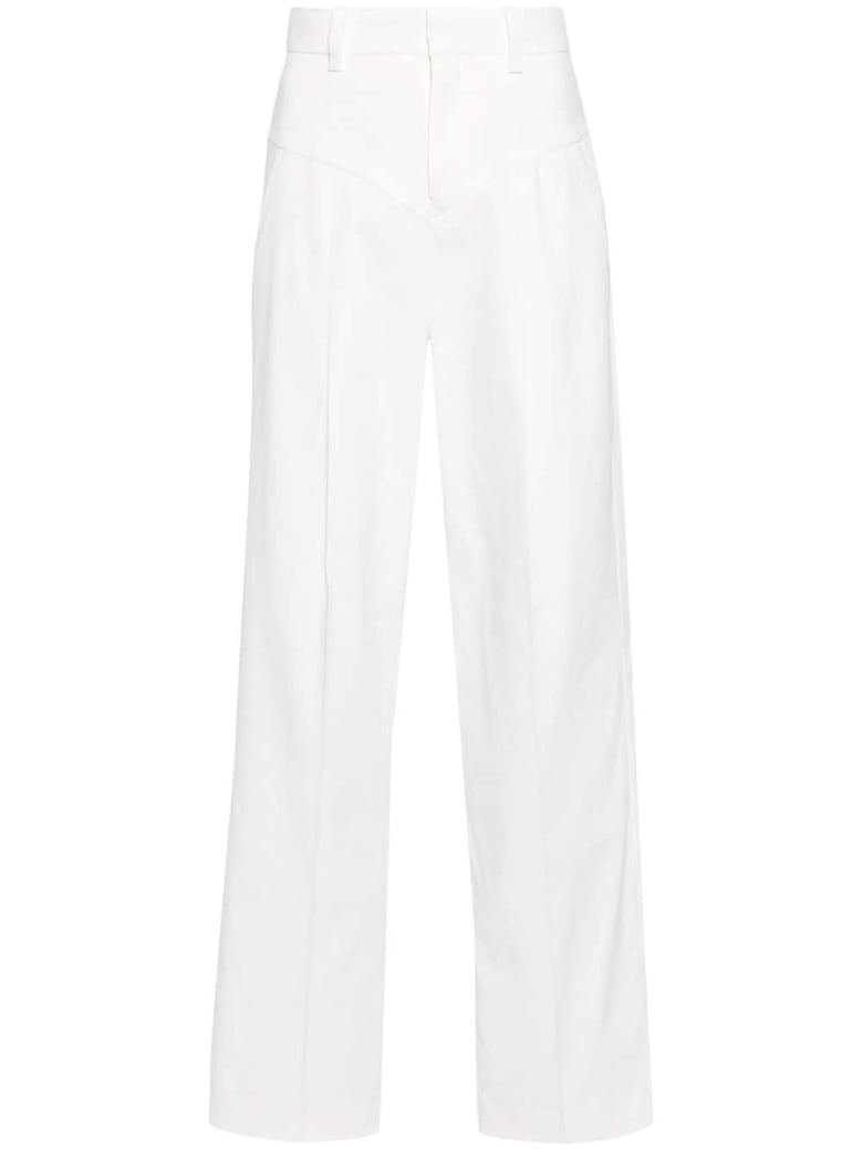 staya wide leg trousers by Selfnex